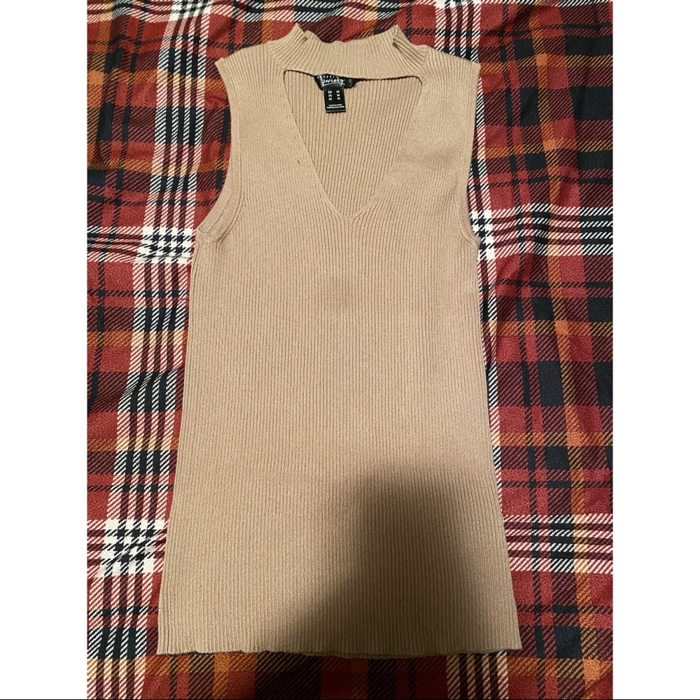 Choker Tanktop Sweater
